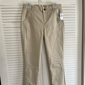 Old Navy Women's Straight Leg Jeans in Tan NWT